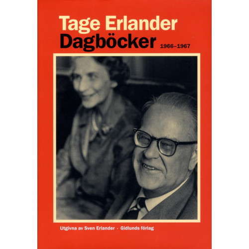 Tage Erlander Dagböcker 1966-1967 (inbunden)