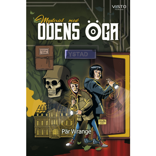 Pär Wrange Mysteriet med Odens öga (bok, danskt band)