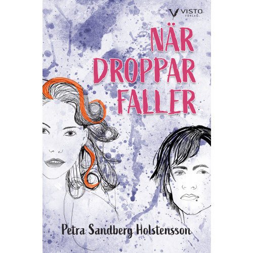 Petra Sandberg Holstensson När droppar faller (bok, danskt band)
