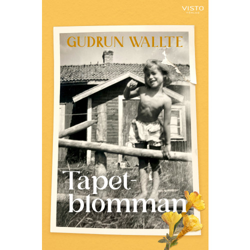 Gudrun Wallte Tapetblomman (bok, danskt band)