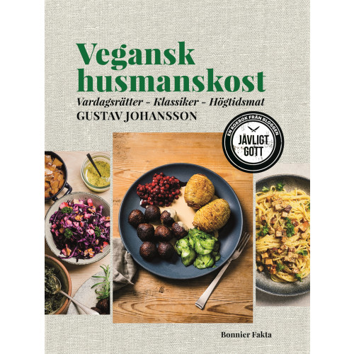 Gustav Johansson Vegansk husmanskost : vardagsrätter, klassiker, högtidsmat (bok, danskt band)