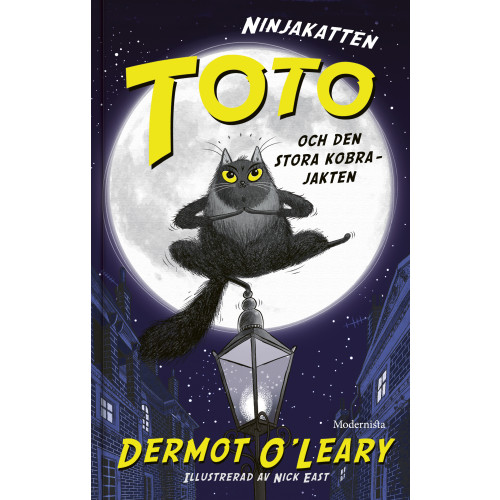Dermot O'Leary Ninjakatten Toto och den stora kobrajakten (bok, kartonnage)