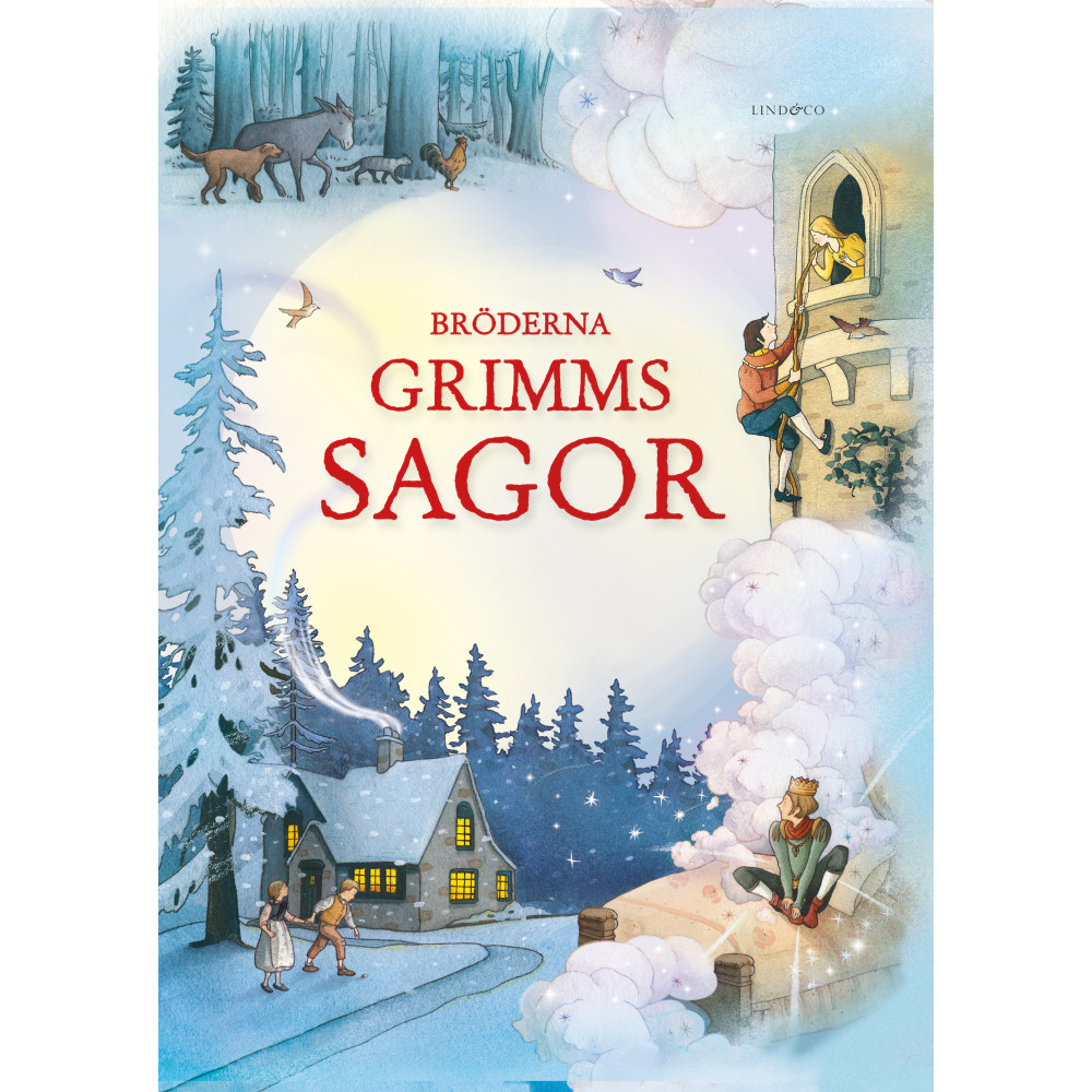 Produktbild för Bröderna Grimms sagor (inbunden)
