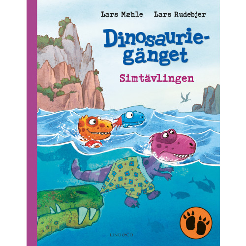 Lars Mæhle Simtävlingen (bok, kartonnage)