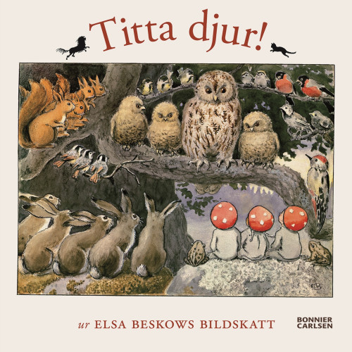 Bonnier Carlsen Titta djur! : Ur Elsa Beskows bildskatt (bok, board book)