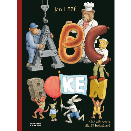 Jan Lööf ABC-boken (bok, halvklotband)
