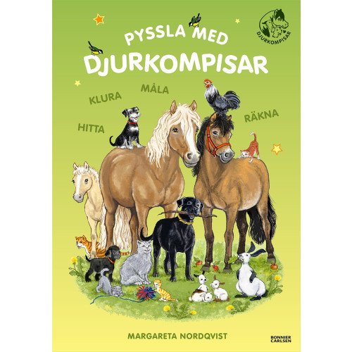 Margareta Nordqvist Pyssla med Djurkompisar (häftad)