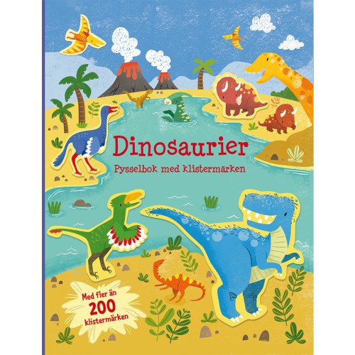 Hannah Watson Dinosaurier : pysselbok med klistermärken (häftad)
