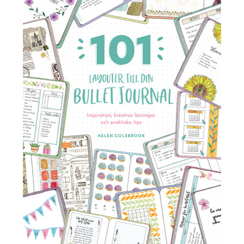 Helen Colebrook 101 layouter till din bullet journal (häftad)