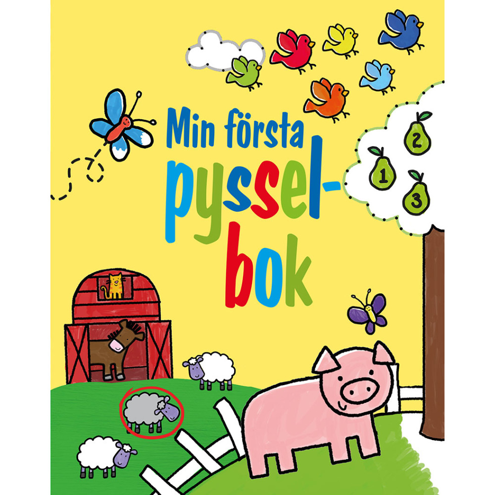 Produktbild för Min första pysselbok (häftad)