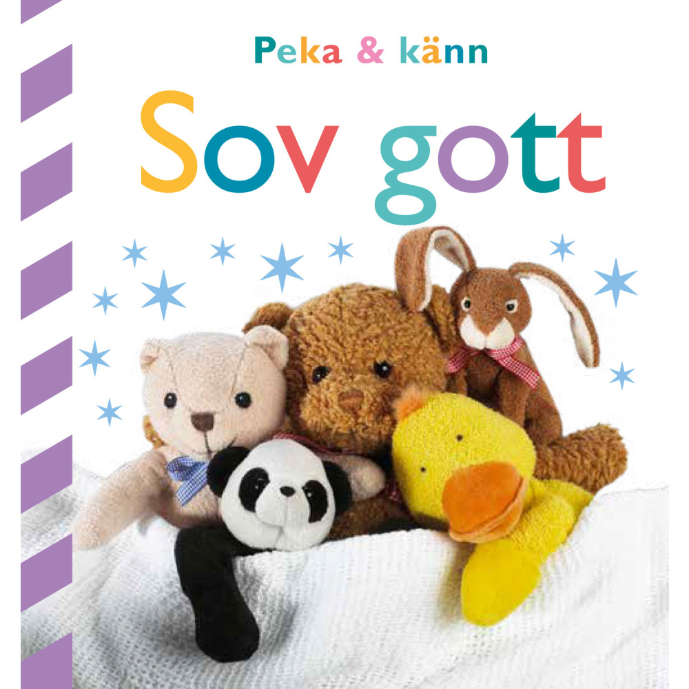 Produktbild för Peka och känn. Sov gott (bok, board book)