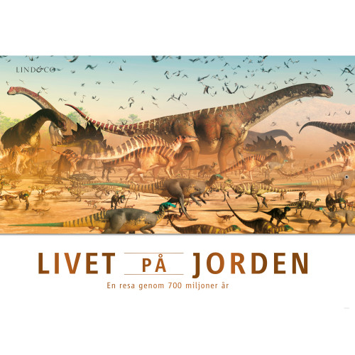John Woodward Livet på jorden : en resa genom 700 miljoner år (inbunden)