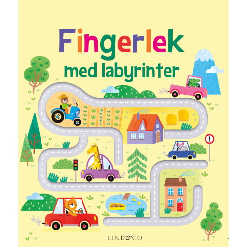 Felicity Brooks Fingerlek med labyrinter (bok, board book)