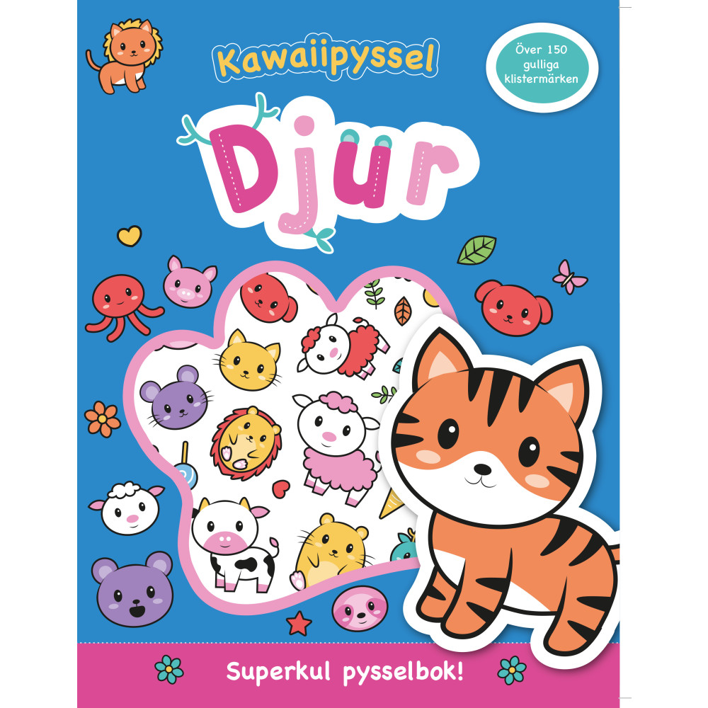 Produktbild för Kawaiipyssel : Djur (häftad)