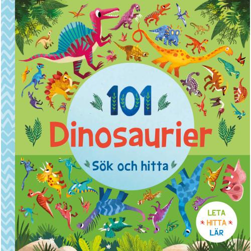 Rebecca Jones 101 dinosaurier : sök och hitta (bok, board book)