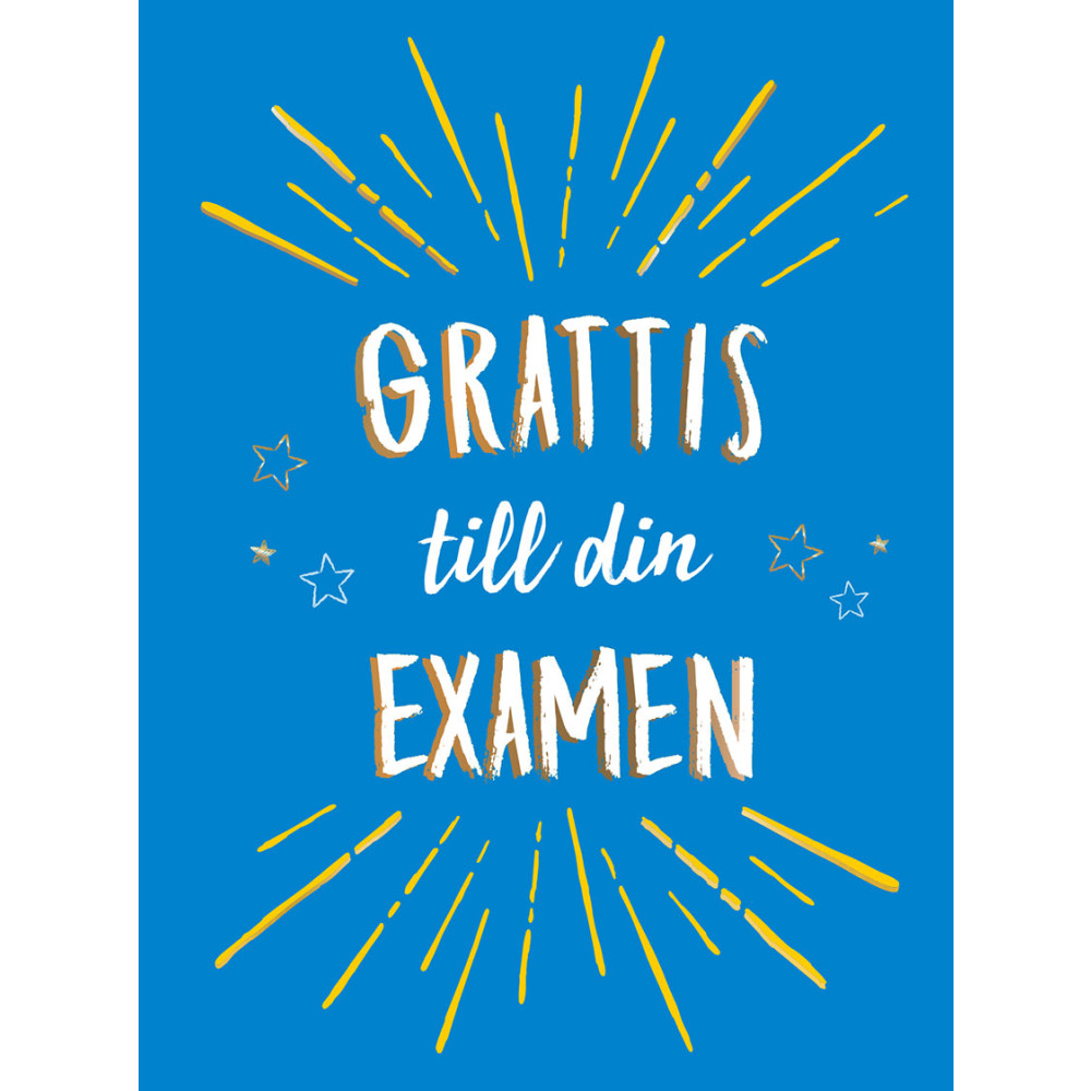 Produktbild för Grattis till din examen (inbunden)