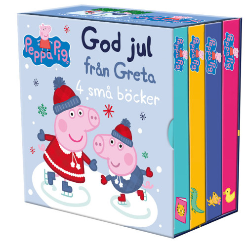 Neville Astley God jul från Greta (4 små böcker) (bok, board book)