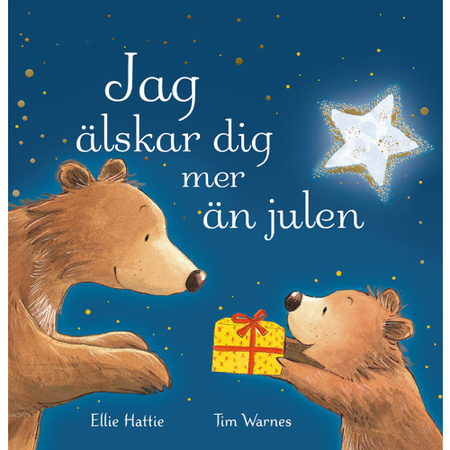 Ellie Hattie Jag älskar dig mer än julen (bok, board book)