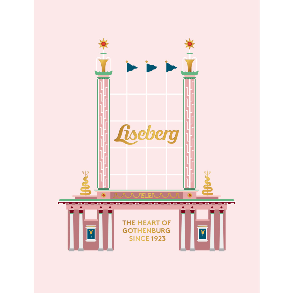 Produktbild för Liseberg : The heart of Gothenburg since 1923 (inbunden, eng)