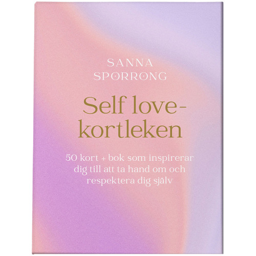 Sanna Sporrong Self love-kortleken (häftad)