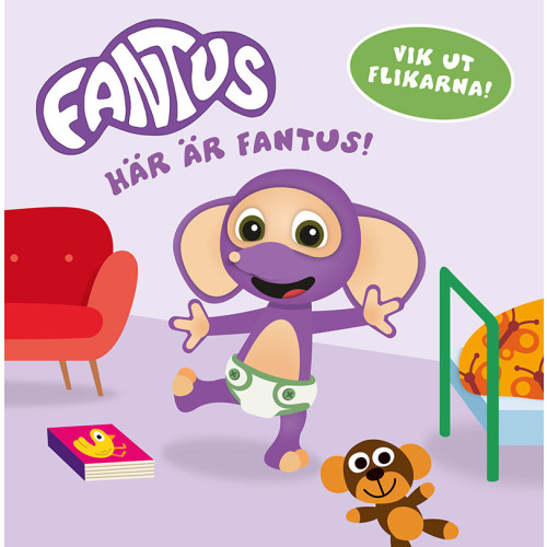 Tukan Förlag Här är Fantus! (bok, board book)