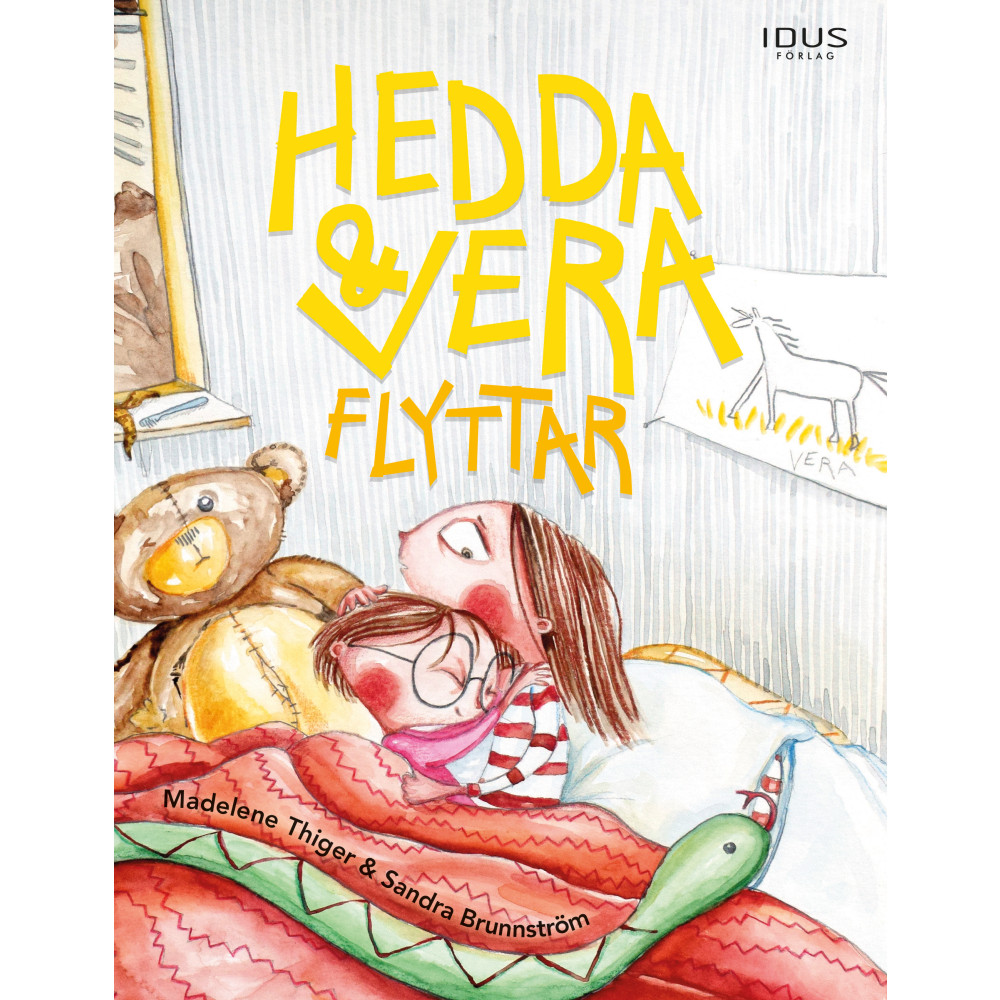 Produktbild för Hedda och Vera flyttar (inbunden)