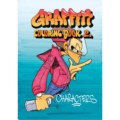 Dokument Press Graffiti Coloring Book 2. Characters (häftad, eng)