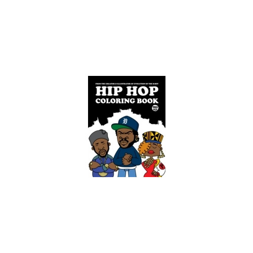 Mark 563 Hip Hop coloring book (häftad, eng)