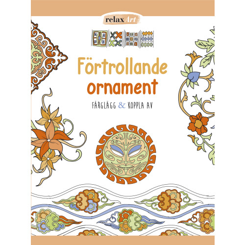 Stevali Förtrollande ornament : färglägg & koppla av (häftad)