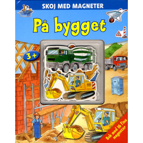 Lisa Mayrer På bygget : skoj med magneter (bok, board book)