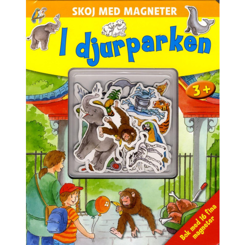 Lisa Maurer I djurparken : skoj med magneter (bok, board book)