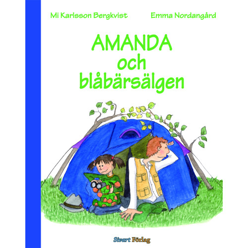 Sivart Förlag Amanda och blåbärsälgen (inbunden)