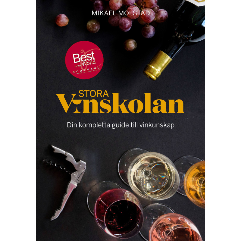 Produktbild för Stora vinskolan : din kompletta guide till vinkunskap (inbunden)