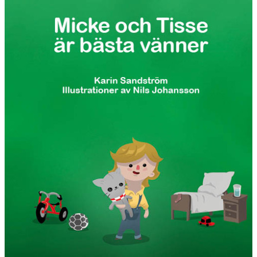 Karin Sandström Micke och Tisse är bästa vänner (bok, board book)