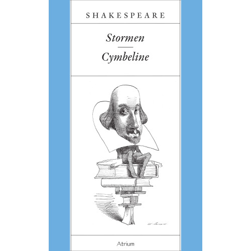 William Shakespeare Stormen ; Cymbeline (bok, danskt band)