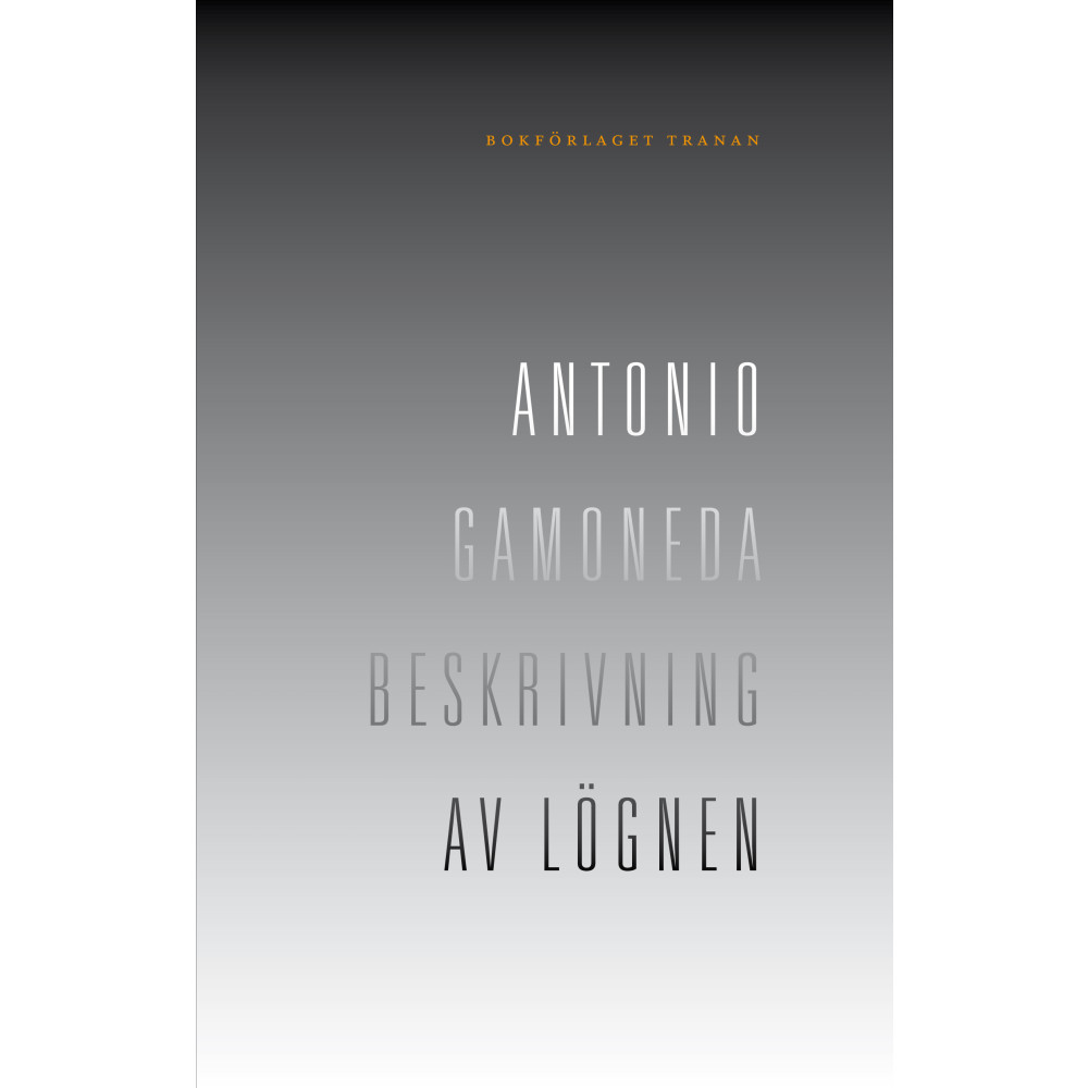 Produktbild för Beskrivning av lögnen (bok, danskt band)