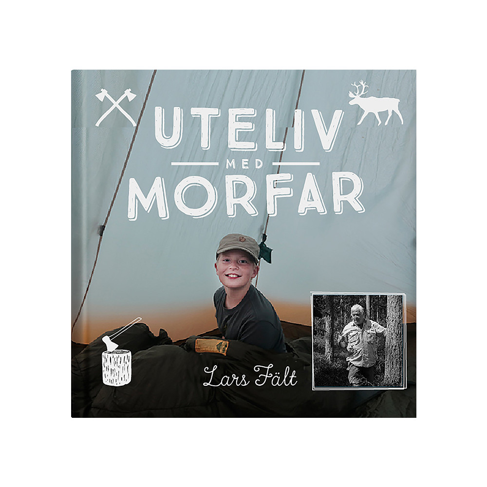 Produktbild för Uteliv med morfar (inbunden)