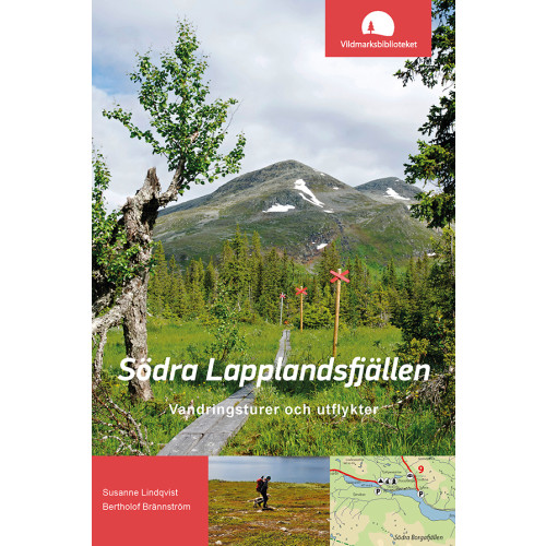 Susanne Lindqvist Södra Lapplandsfjällen : vandringsturer och utflykter (bok, flexband)