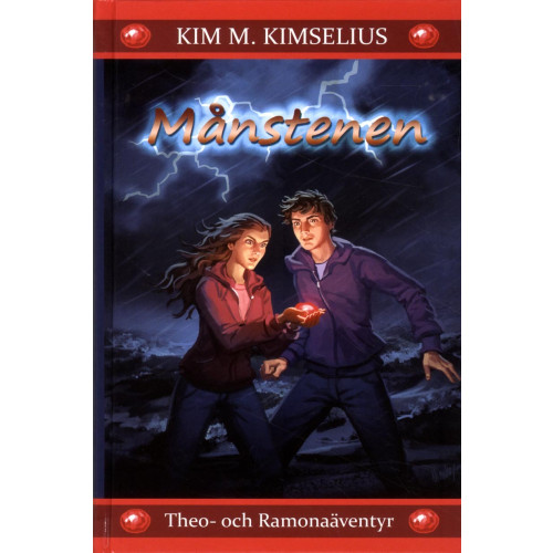 Kim M. Kimselius Månstenen (bok, kartonnage)