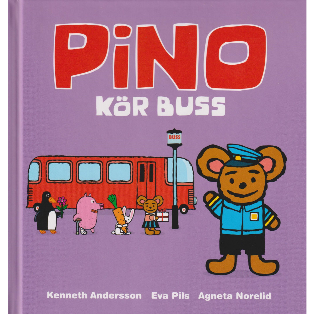 Produktbild för Pino kör buss (inbunden)