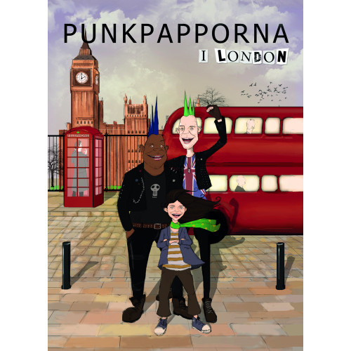Liz Wennberg Punkpapporna i London (inbunden)