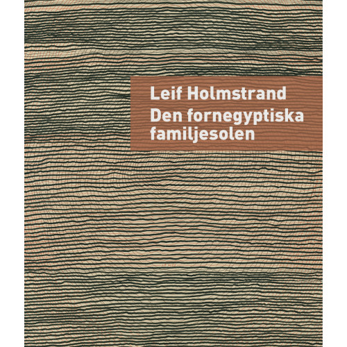 Leif Holmstrand Den fornegyptiska familjesolen (bok, danskt band)