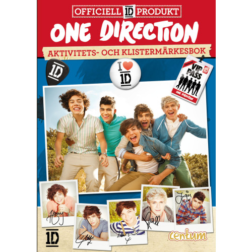 Förlaget Buster One Direction : aktivitets- och klistermärkesbok (häftad)
