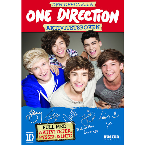 Förlaget Buster Den officiella One Direction aktivitetsboken (häftad)