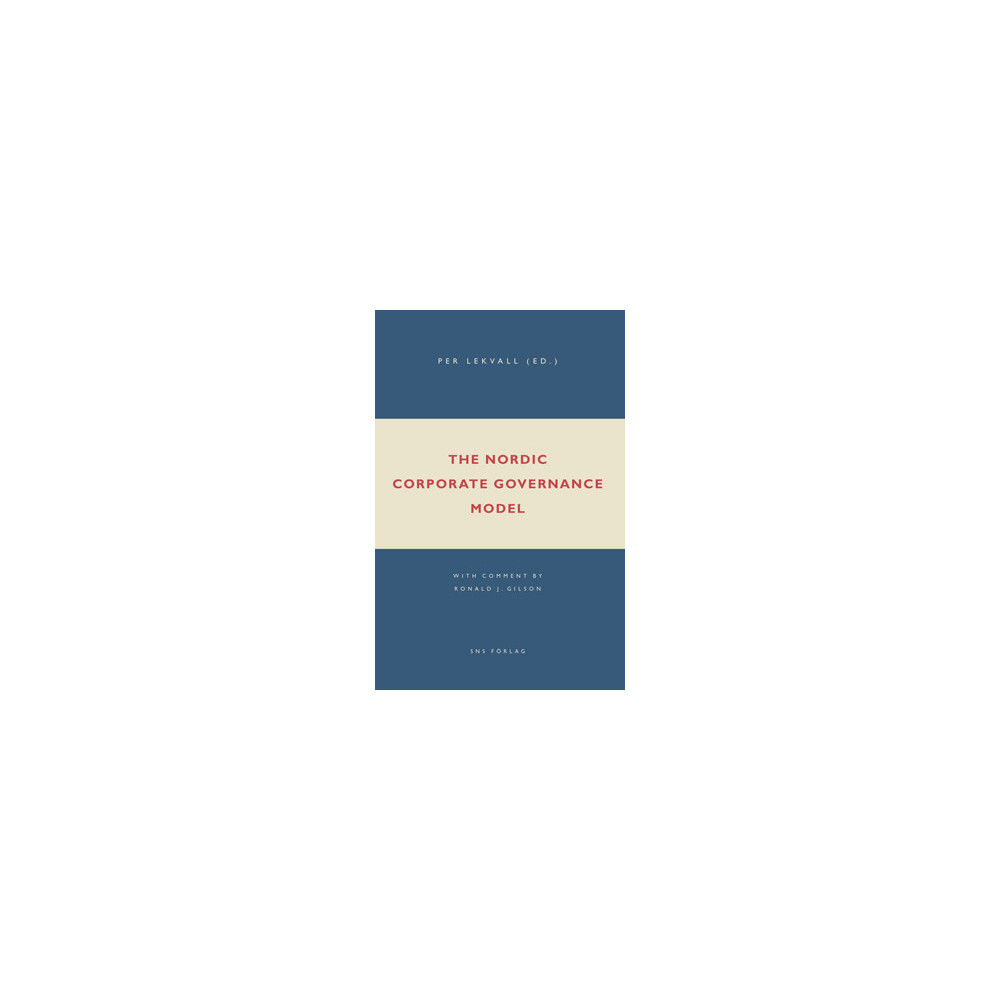 Produktbild för The Nordic corporate governance model (bok, danskt band, eng)