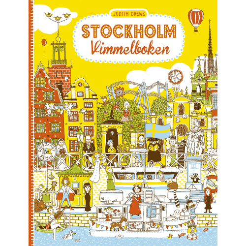 Judith Drews Stockholm - Vimmelboken (bok, board book)