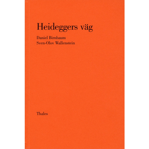 Daniel Birnbaum Heideggers väg (häftad)