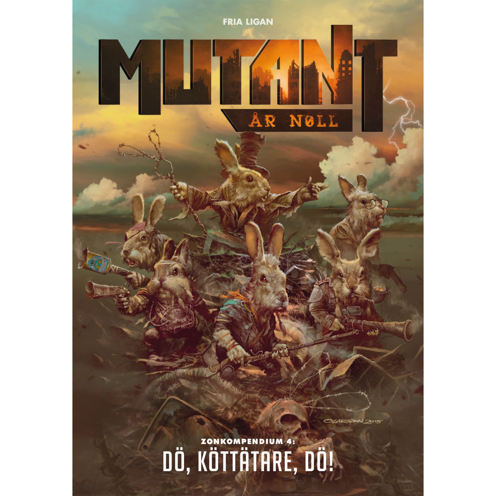 Produktbild för Mutant: År noll. Zonkompendium 4, Dö, köttätare, dö (häftad)