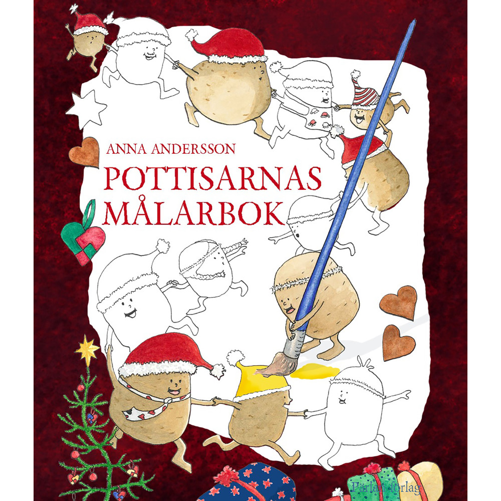 Produktbild för Pottisarnas målarbok (häftad)
