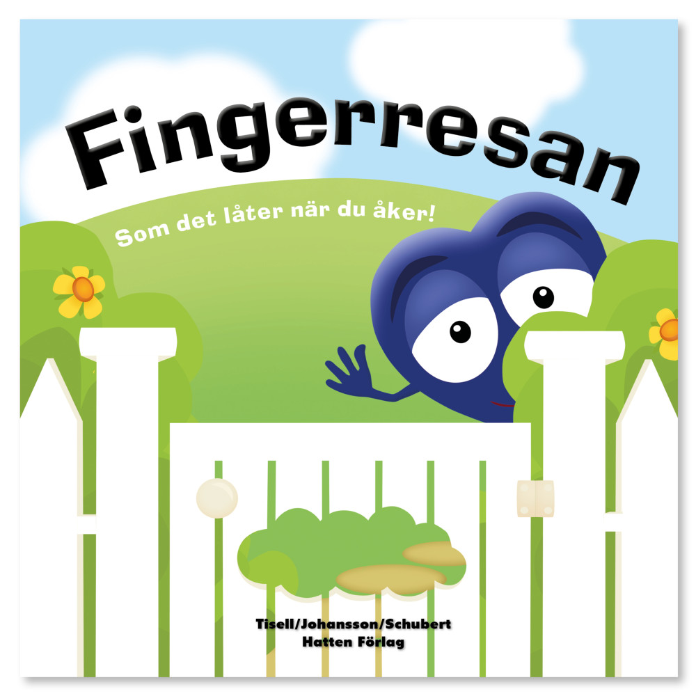 Produktbild för Babblarna. Fingerresan (inbunden)